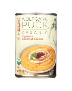 Wolfgang Puck Organic Soup - Signature Butternut Squash - Case of 12 - 14.5 oz.