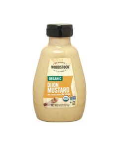 Woodstock Organic Dijon Mustard - Case of 12 - 8 OZ