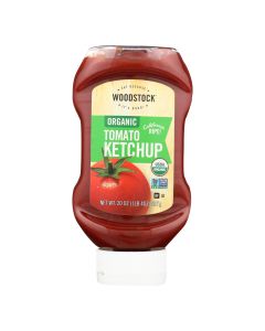Woodstock Organic Tomato Ketchup - Case of 12 - 20 OZ