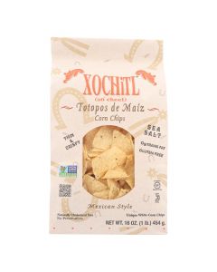 Xochitl Corn Chips - Salted - Case of 9 - 16 oz.
