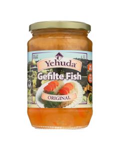 Yehuda Matzo Gelfilte Fish - Original - Case of 12 - 24 oz.