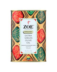 Zoe - Organic Extra Virgin Olive Oil - Case of 6 - 25.5 fl oz.