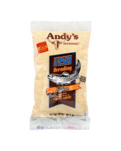 andys Batter - Fish - Yellow - Case of 12 - 10 oz